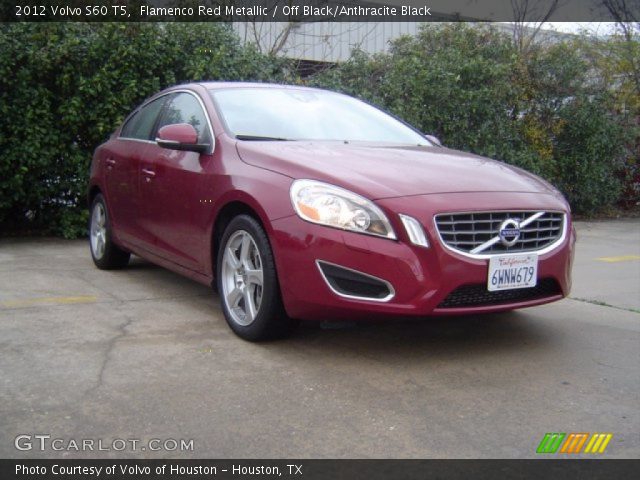 2012 Volvo S60 T5 in Flamenco Red Metallic