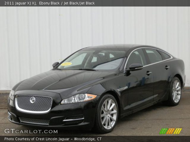 2011 Jaguar XJ XJ in Ebony Black