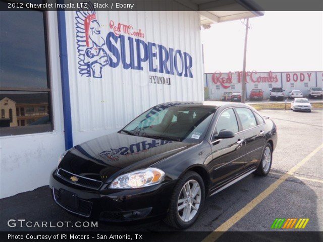 2012 Chevrolet Impala LTZ in Black