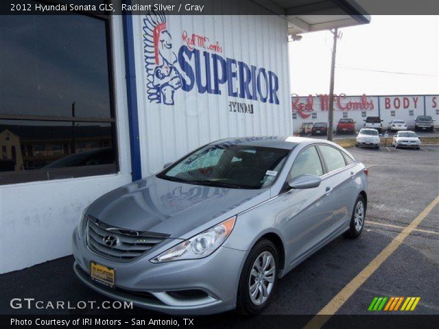 2012 Hyundai Sonata GLS in Radiant Silver
