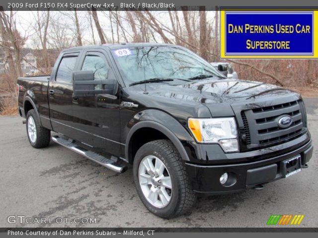 2009 Ford F150 FX4 SuperCrew 4x4 in Black