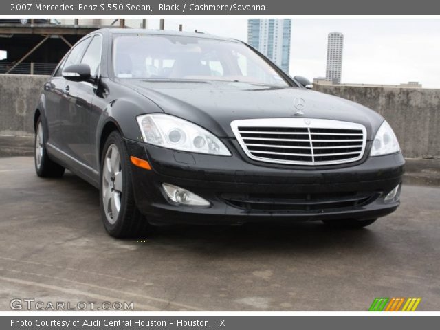 2007 Mercedes-Benz S 550 Sedan in Black