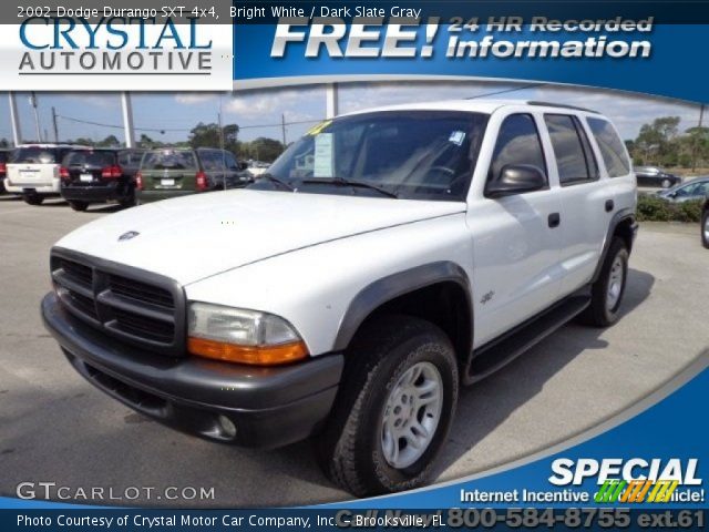2002 Dodge Durango SXT 4x4 in Bright White