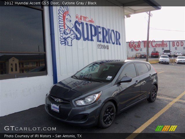 2012 Hyundai Accent GS 5 Door in Cyclone Gray