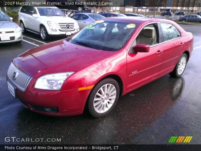 2007 Mercury Milan I4 Premier in Vivid Red Metallic