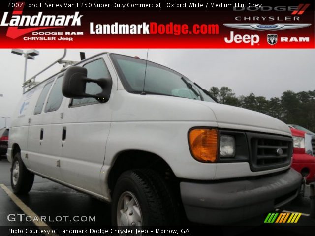 2007 Ford E Series Van E250 Super Duty Commercial in Oxford White