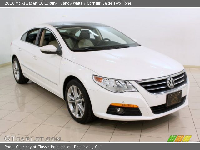2010 Volkswagen CC Luxury in Candy White
