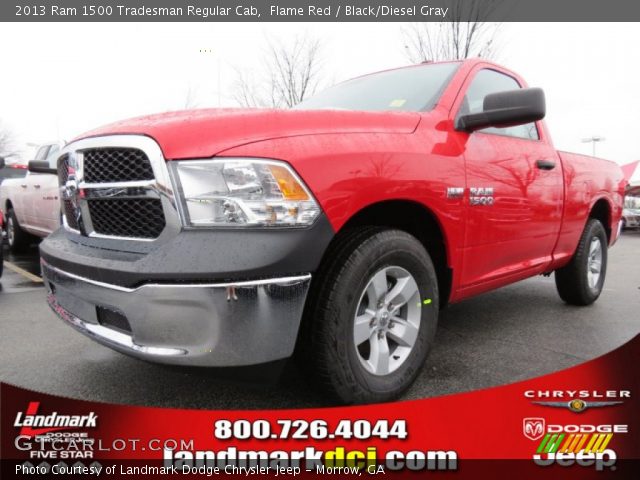 2013 Ram 1500 Tradesman Regular Cab in Flame Red