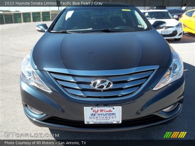 2013 Hyundai Sonata Limited in Pacific Blue Pearl