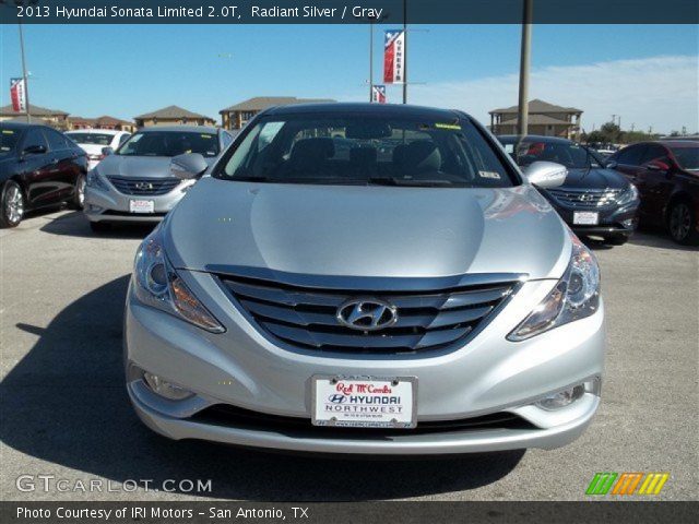 2013 Hyundai Sonata Limited 2.0T in Radiant Silver