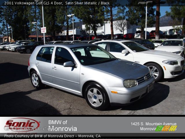 2001 Volkswagen Golf GLS 4 Door in Satin Silver Metallic