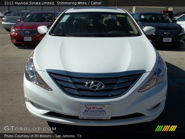 2013 Hyundai Sonata Limited in Shimmering White
