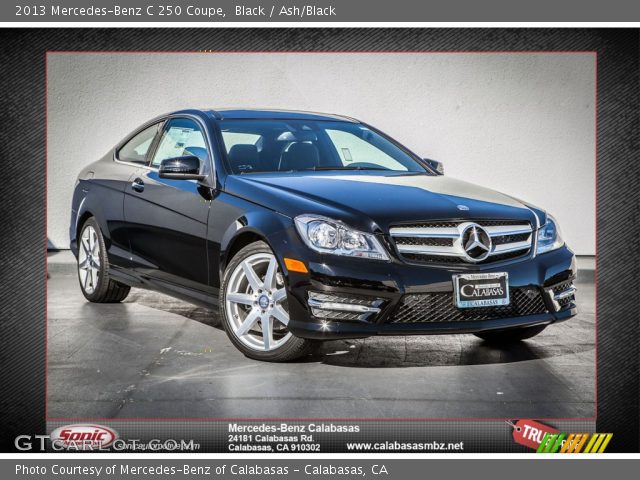 2013 Mercedes-Benz C 250 Coupe in Black