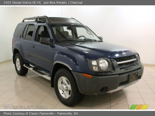 2003 Nissan Xterra XE V6 in Just Blue Metallic