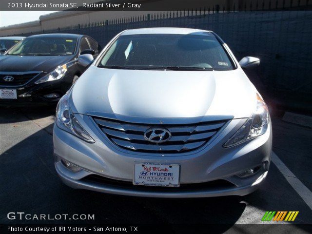 2013 Hyundai Sonata SE in Radiant Silver