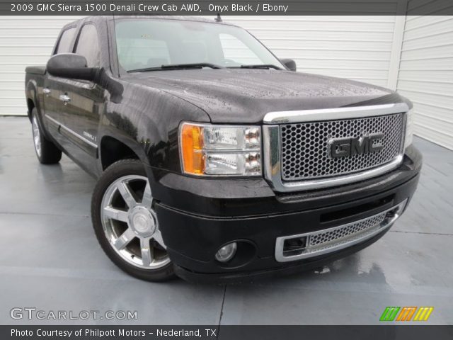 2009 GMC Sierra 1500 Denali Crew Cab AWD in Onyx Black