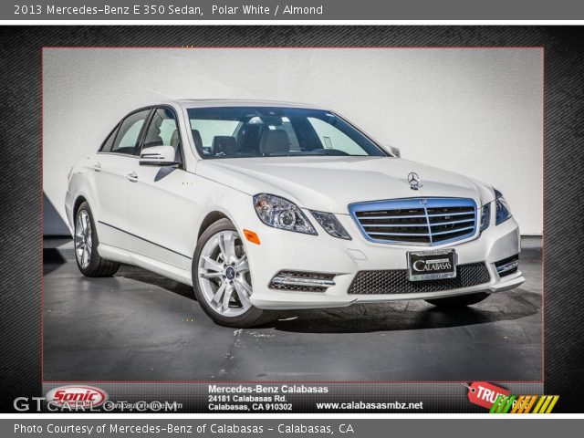 2013 Mercedes-Benz E 350 Sedan in Polar White