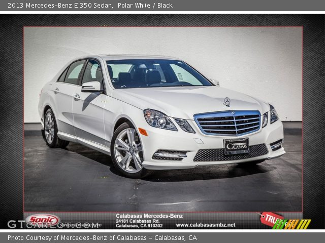 2013 Mercedes-Benz E 350 Sedan in Polar White