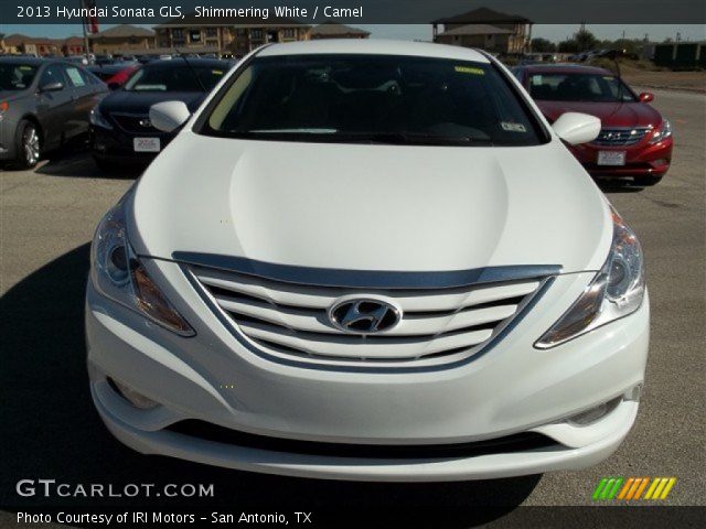 2013 Hyundai Sonata GLS in Shimmering White