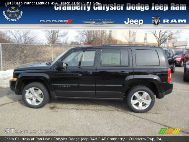 2013 Jeep Patriot Latitude 4x4 in Black