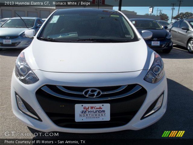 2013 Hyundai Elantra GT in Monaco White