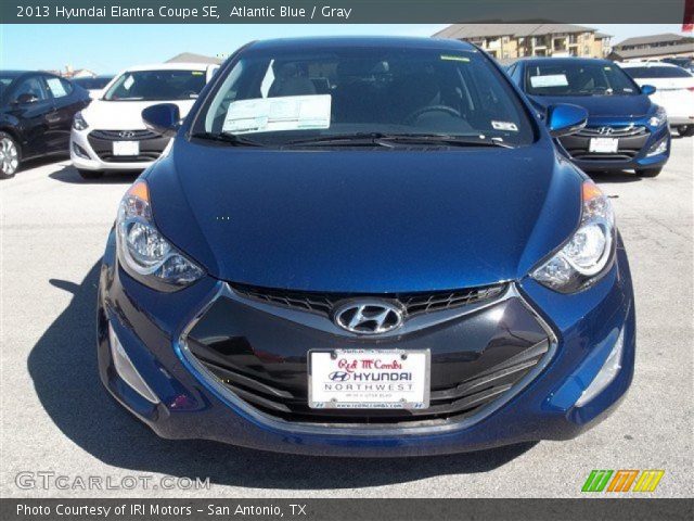 2013 Hyundai Elantra Coupe SE in Atlantic Blue