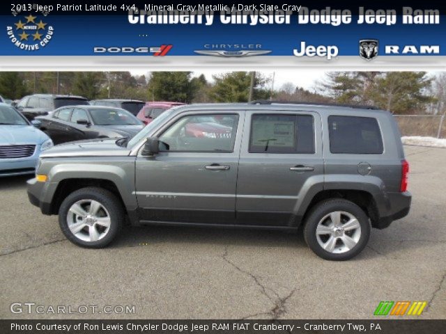 2013 Jeep Patriot Latitude 4x4 in Mineral Gray Metallic
