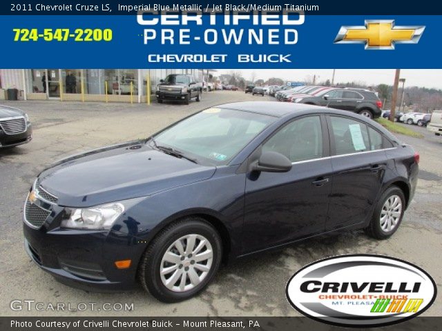 2011 Chevrolet Cruze LS in Imperial Blue Metallic