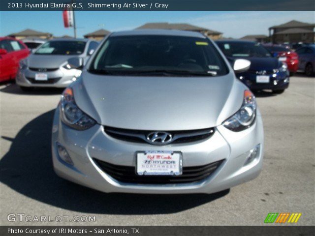 2013 Hyundai Elantra GLS in Shimmering Air Silver