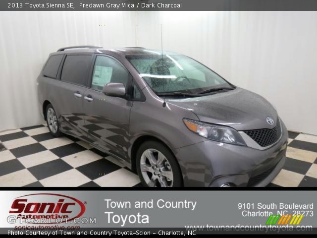2013 Toyota Sienna SE in Predawn Gray Mica