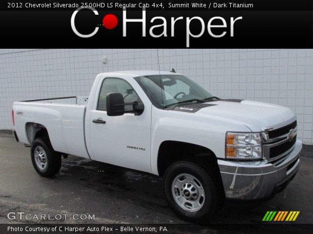 2012 Chevrolet Silverado 2500HD LS Regular Cab 4x4 in Summit White