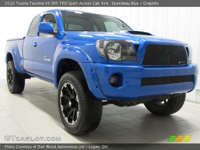2010 Toyota Tacoma V6 SR5 TRD Sport Access Cab 4x4 in Speedway Blue