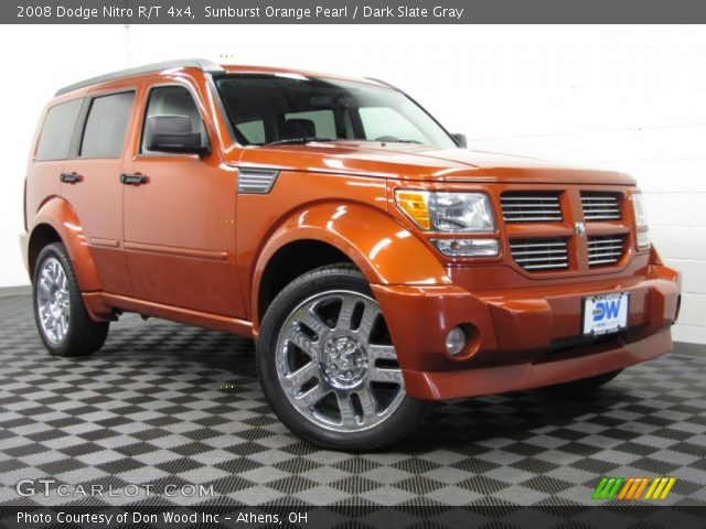 2008 Dodge Nitro R/T 4x4 in Sunburst Orange Pearl