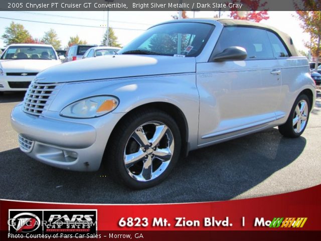 2005 Chrysler PT Cruiser GT Convertible in Bright Silver Metallic