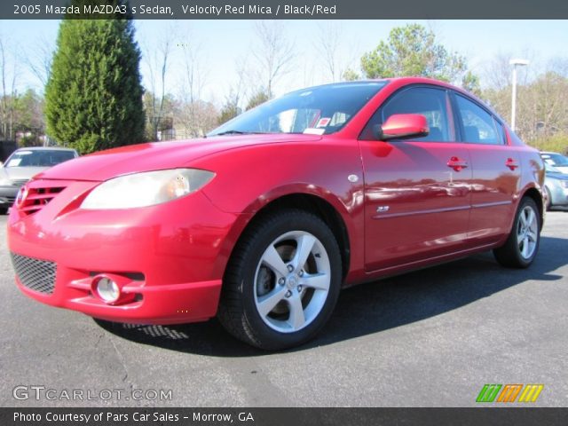 2005 Mazda MAZDA3 s Sedan in Velocity Red Mica