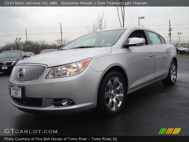 2010 Buick LaCrosse CXL AWD in Quicksilver Metallic