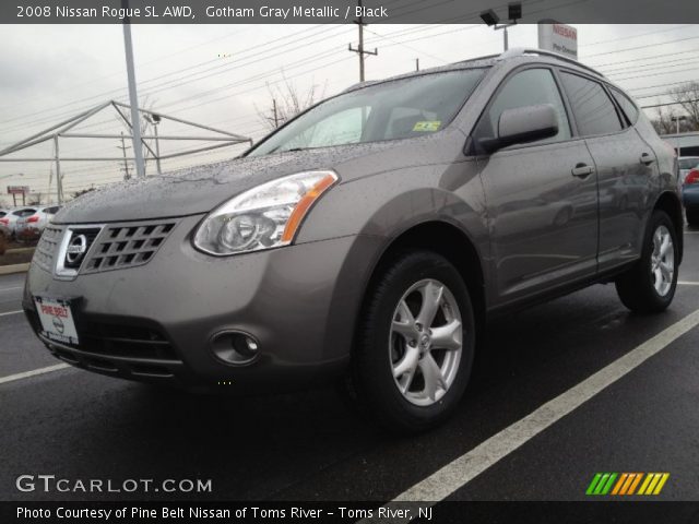 2008 Nissan Rogue SL AWD in Gotham Gray Metallic
