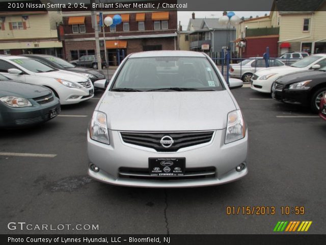 2010 Nissan Sentra 2.0 SL in Brilliant Silver Metallic