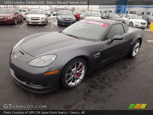 2009 Chevrolet Corvette Z06 in Black