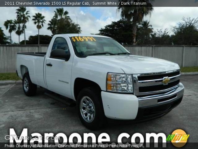 2011 Chevrolet Silverado 1500 LS Regular Cab in Summit White