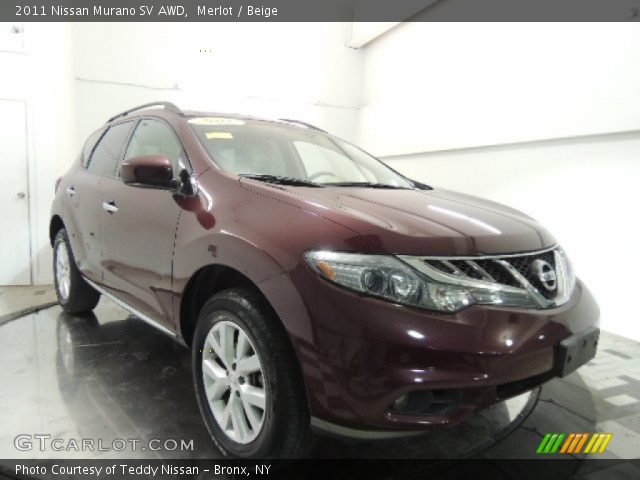 2011 Nissan Murano SV AWD in Merlot