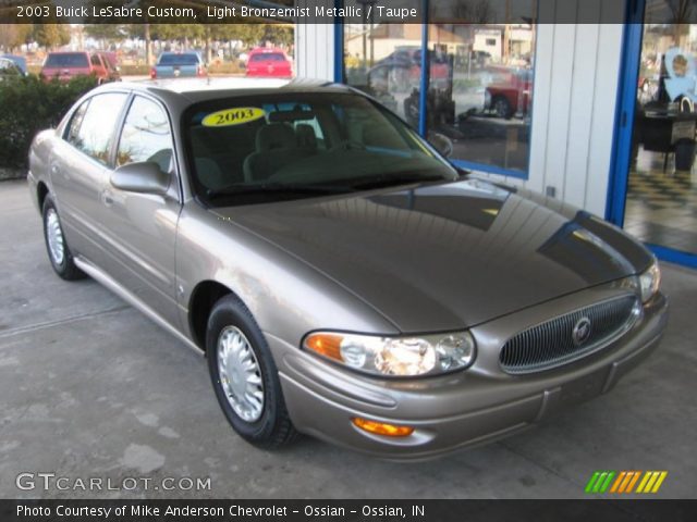 2003 Buick LeSabre Custom in Light Bronzemist Metallic