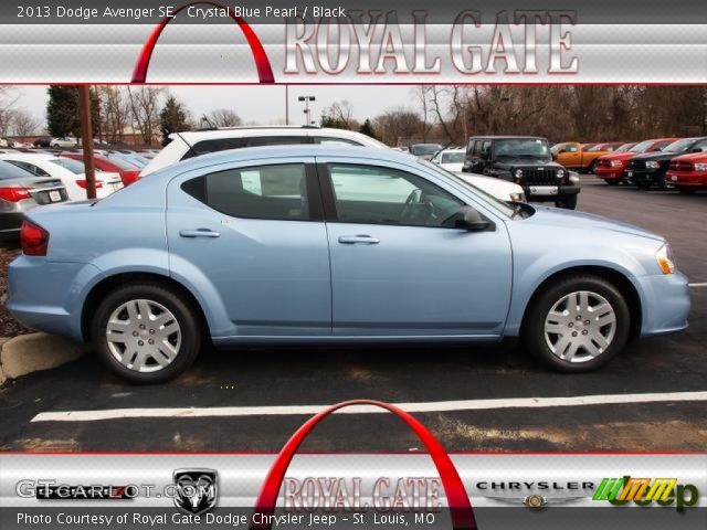 2013 Dodge Avenger SE in Crystal Blue Pearl