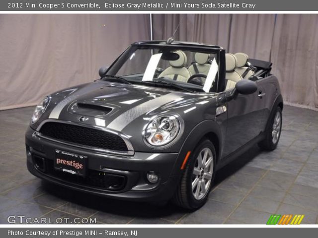 2012 Mini Cooper S Convertible in Eclipse Gray Metallic