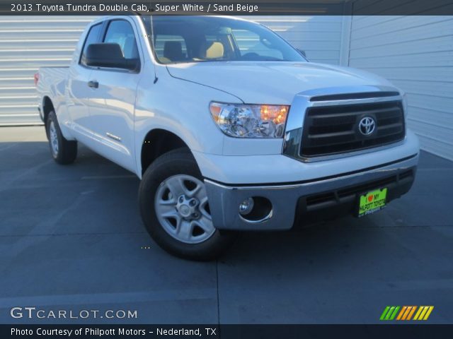 2013 Toyota Tundra Double Cab in Super White