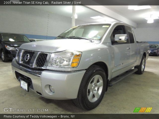 2005 Nissan Titan SE King Cab in Radiant Silver