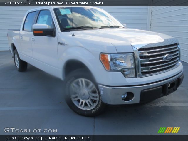 2013 Ford F150 Lariat SuperCrew in Oxford White