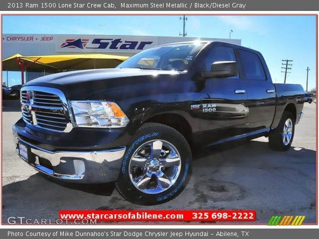 2013 Ram 1500 Lone Star Crew Cab in Maximum Steel Metallic