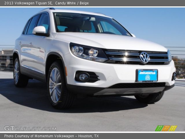 2013 Volkswagen Tiguan SE in Candy White