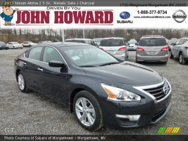 2013 Nissan Altima 2.5 SV in Metallic Slate